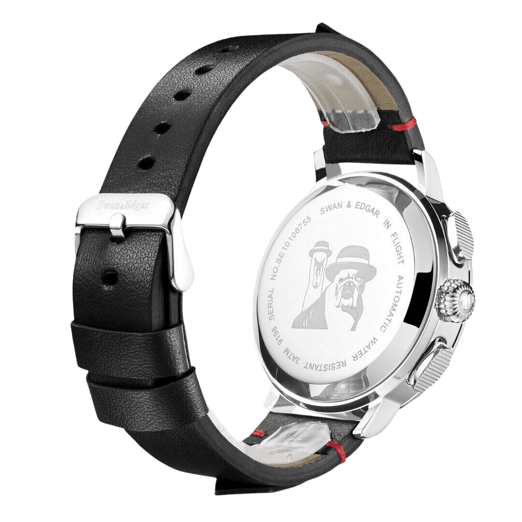 In Flight Automatic- Silver Black