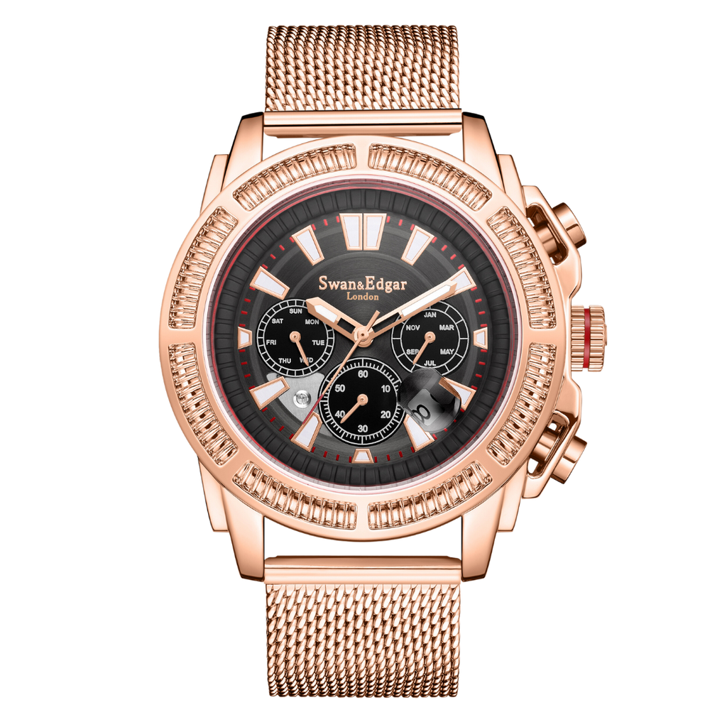 Noble Automatic- Rose Black