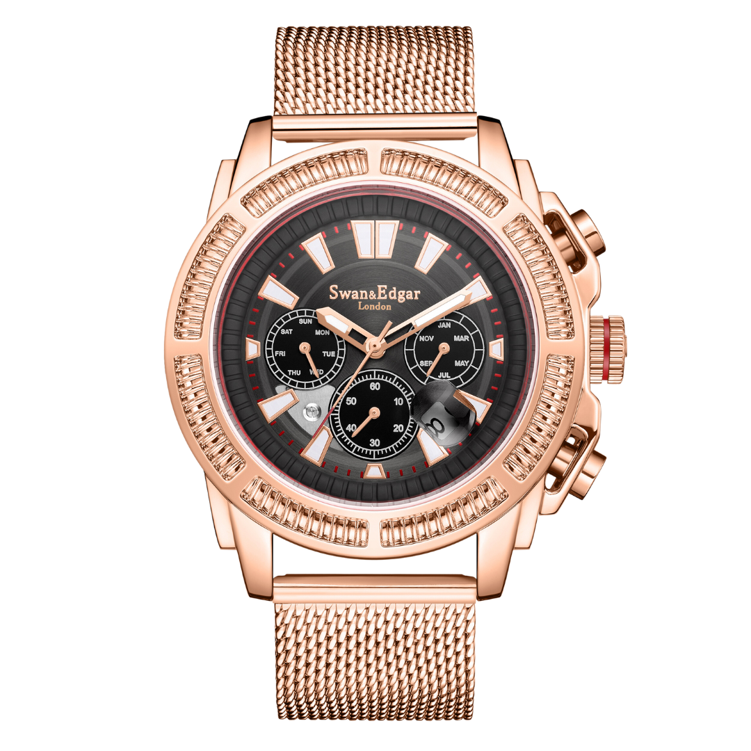 Noble Automatic- Rose Black