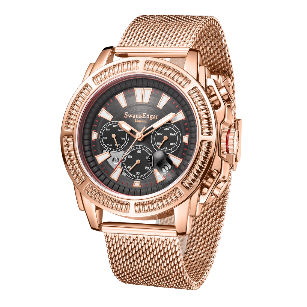 Noble Automatic- Rose Black