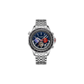 World Timer Mechanical Quartz Blue