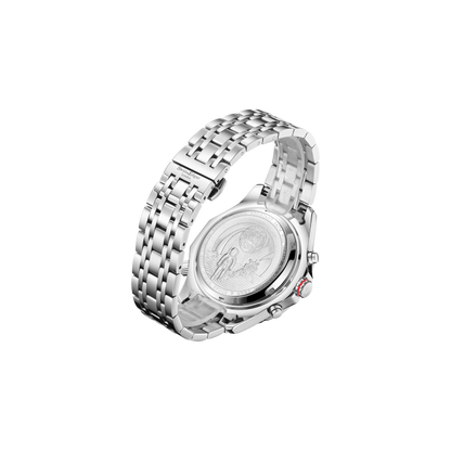 World Timer Mechanical Quartz Blue