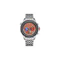 World Timer Mechanical Quartz Orange