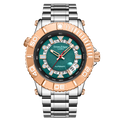 Geometric Racer Automatic - Two Tone Steel