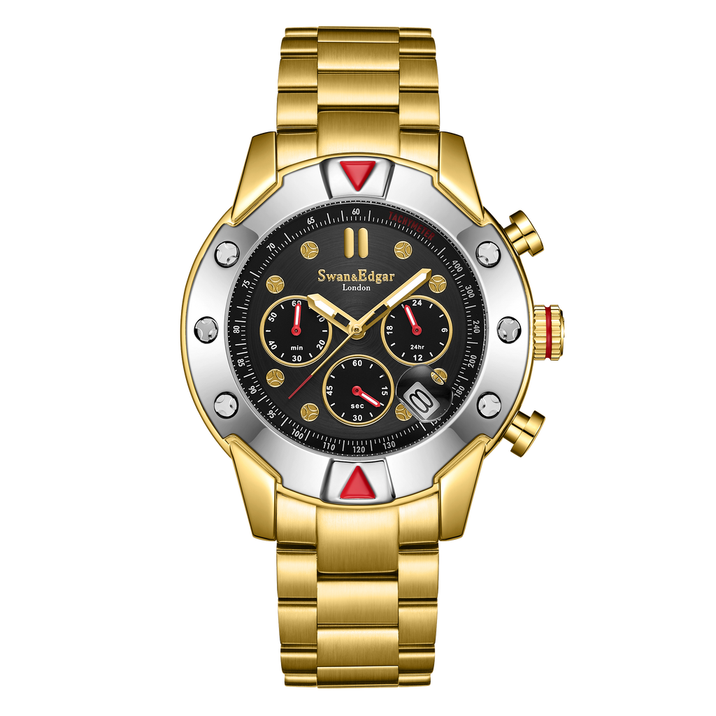 Hand Assembled Mechanical-Quartz Hybrid Automatic - Gold