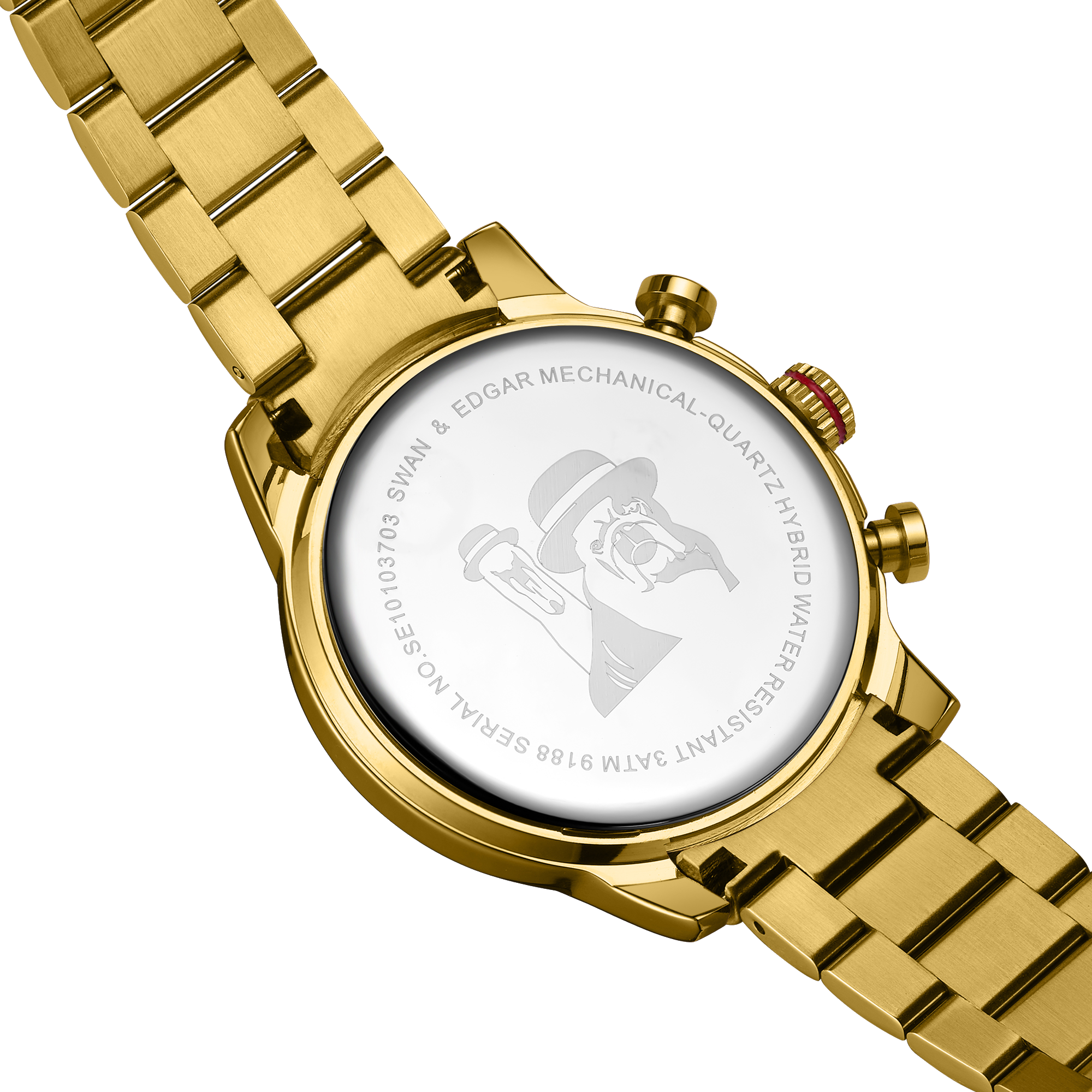 Hand Assembled Mechanical-Quartz Hybrid Automatic - Gold