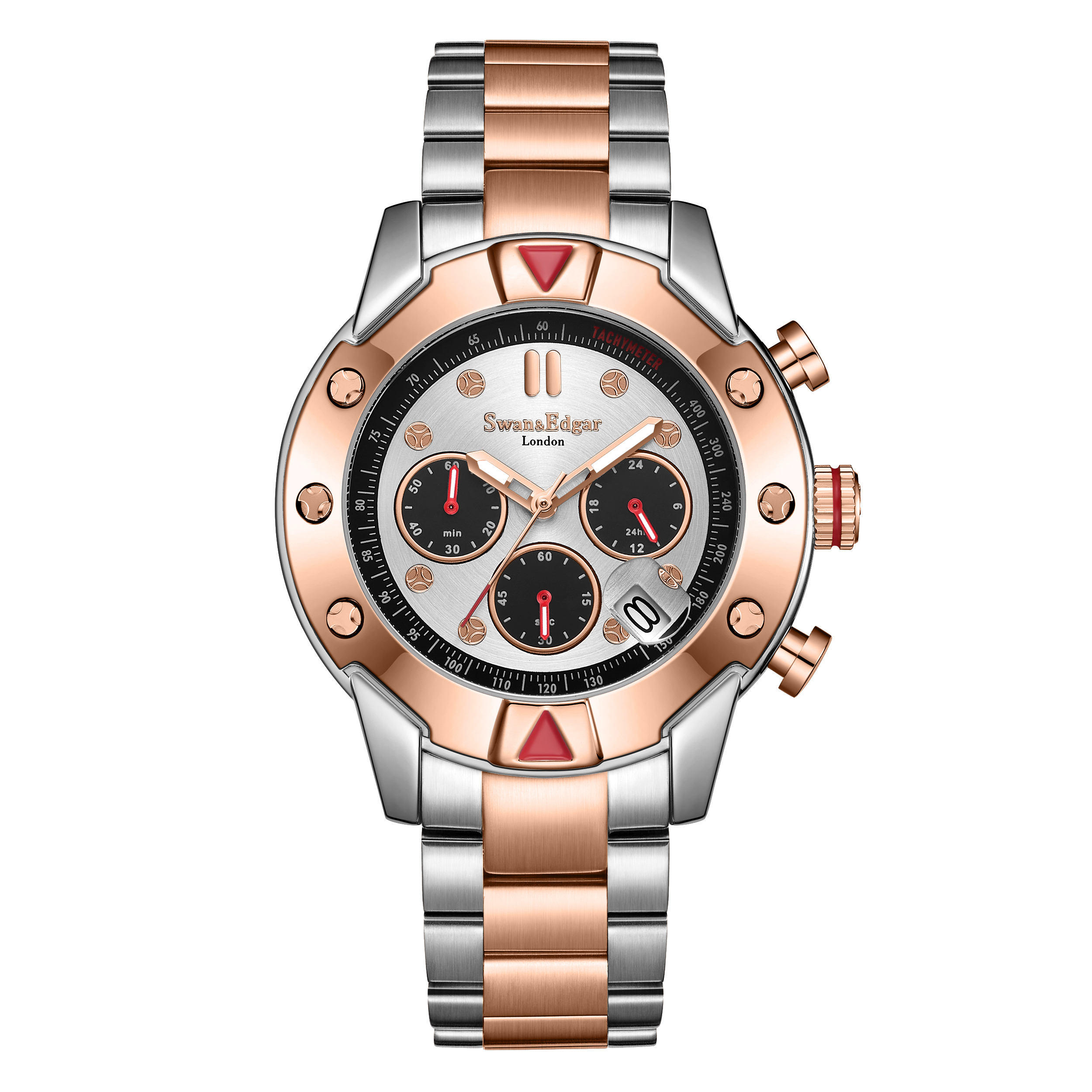 Hand Assembled Mechanical-Quartz Hybrid Automatic - Two Tone