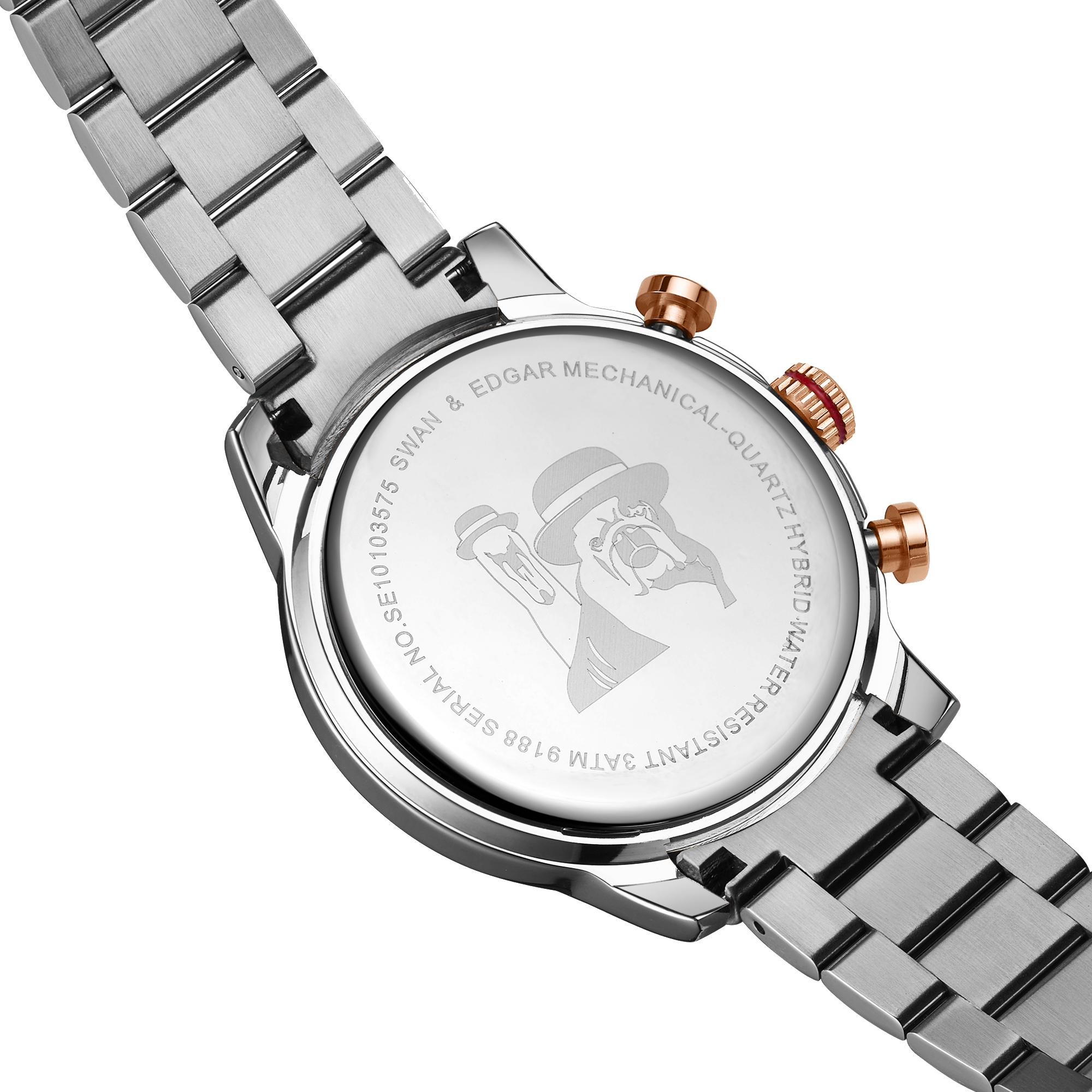 Hand Assembled Mechanical-Quartz Hybrid Automatic - Two Tone