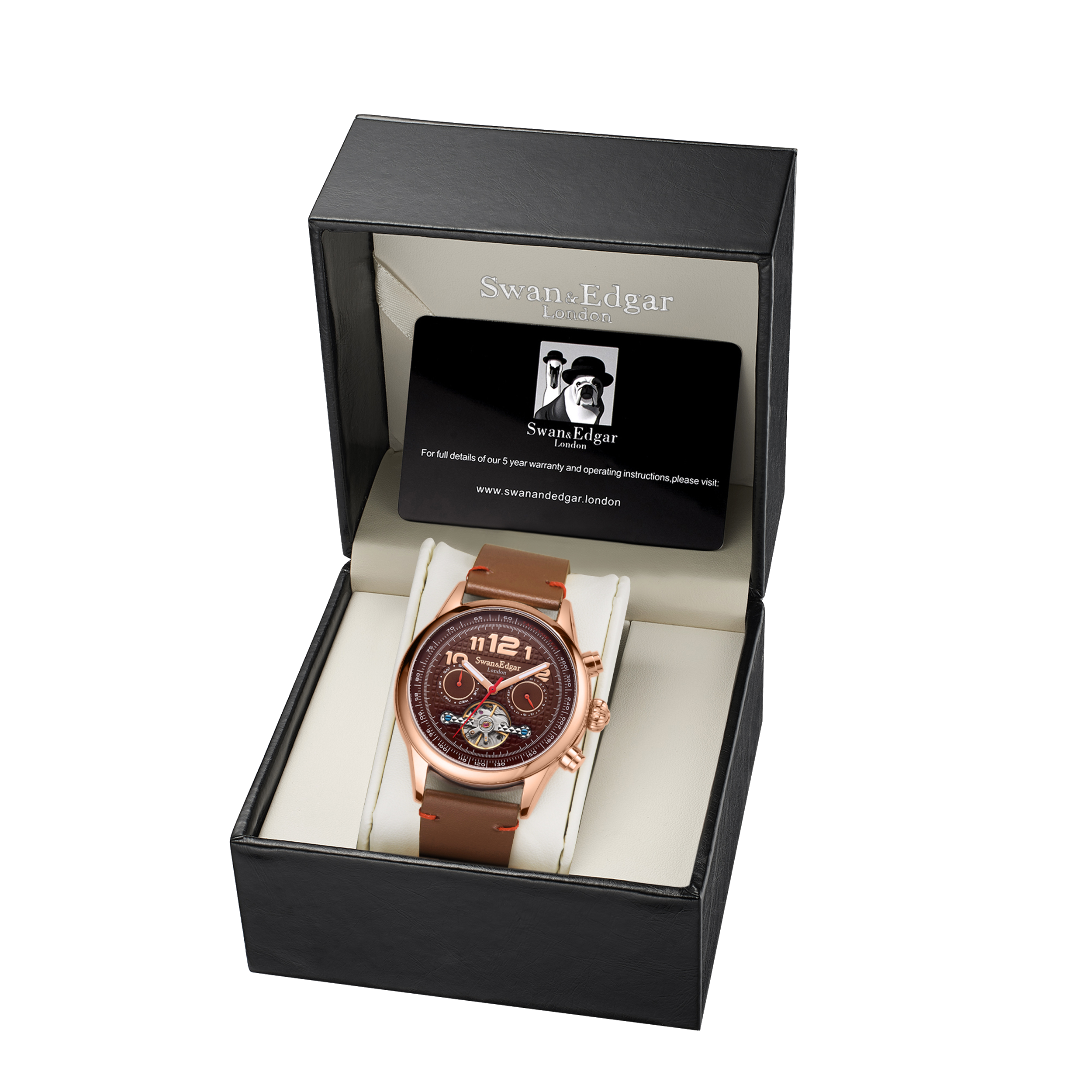 Hasten Automatic- Rose Brown