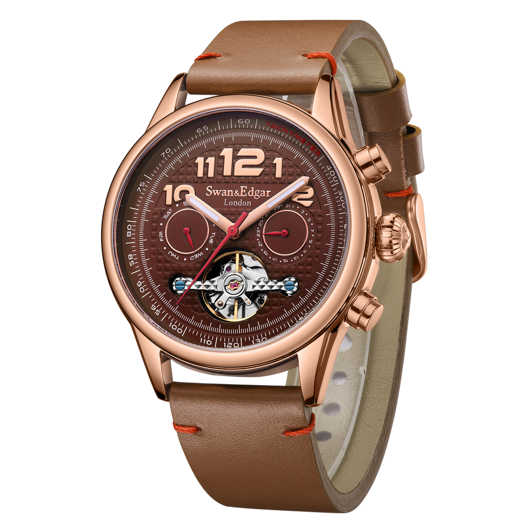 Hasten Automatic- Rose Brown