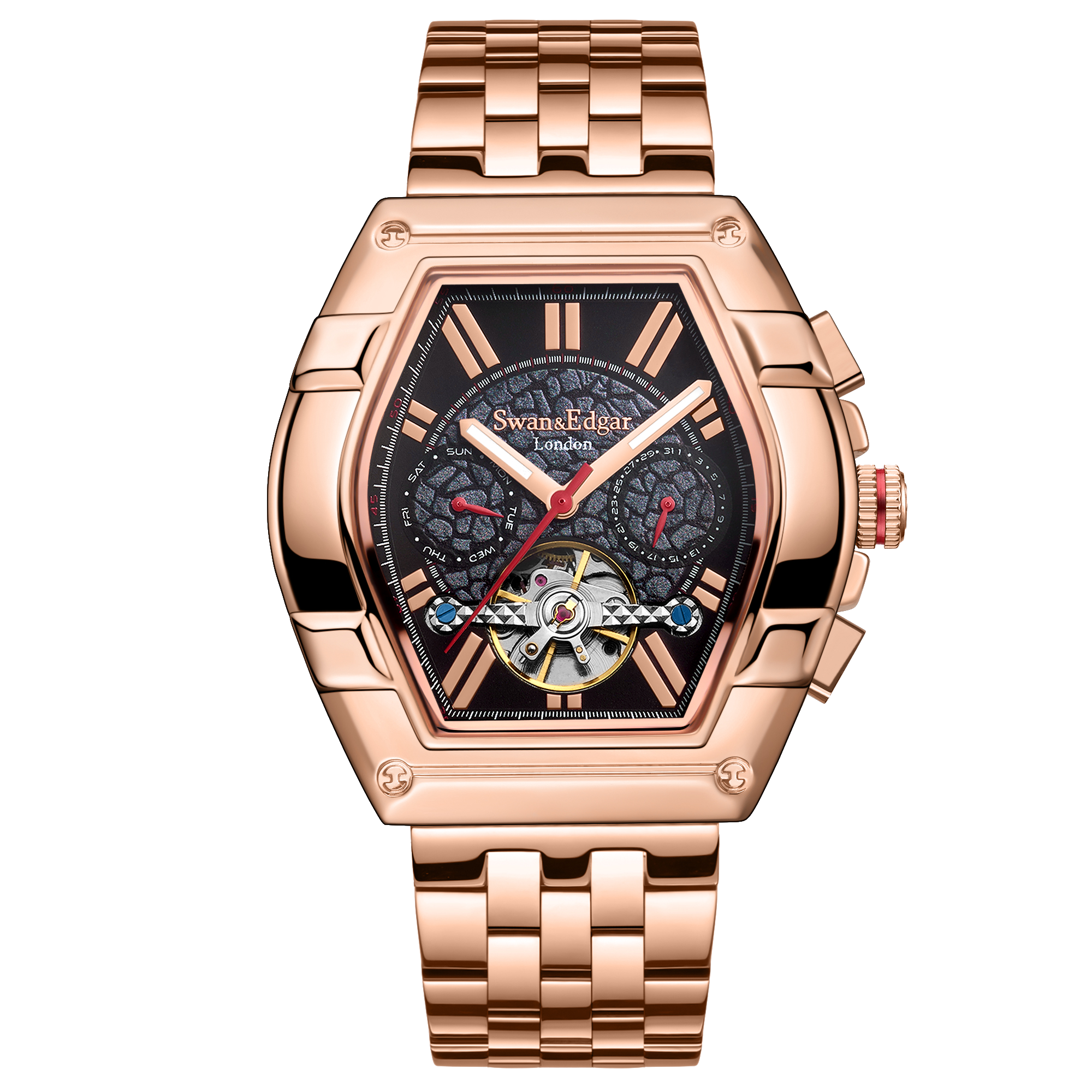 Knight Exhibition Automatic- Rose Black