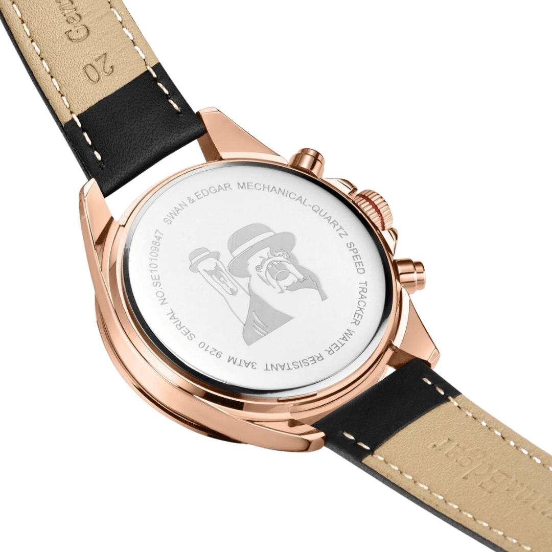 Speed Tracker Mechanical Quartz- Rose Blue