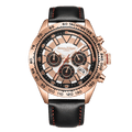 Speed Tracker Mechanical Quartz- Rose White