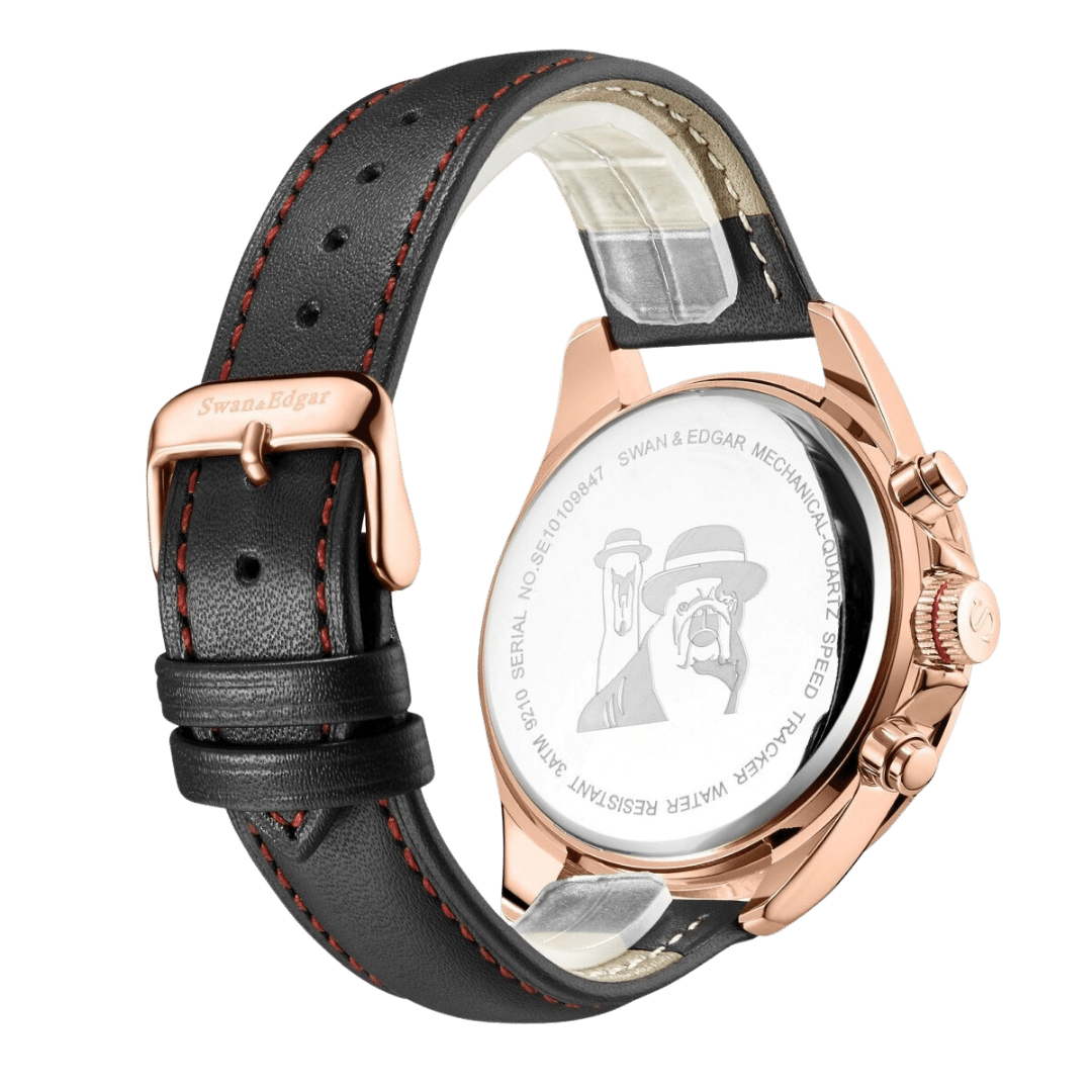 Speed Tracker Mechanical Quartz- Rose White