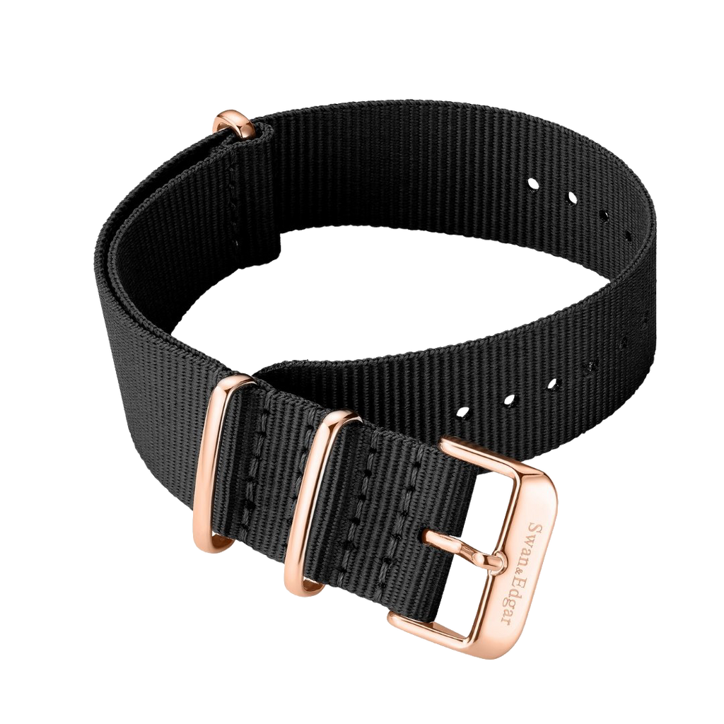 Black Nylon Strap